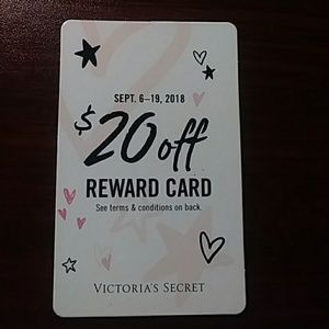 Victoria Secret/Pink Reward Card